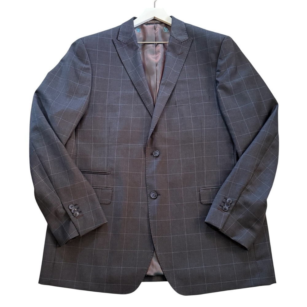 Luciano Natazzi Modern Fit Blazer High Quality Super Fine High Twist Men’s 50L